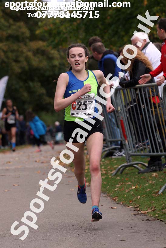 Womens under-17s 3 stage road relay, 2017 ERRA 6 and 4 Stage and Junior Relays. Photo:  David T. Hewitson/Sports for All Pics
